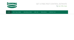 Desktop Screenshot of economicexterminators.com